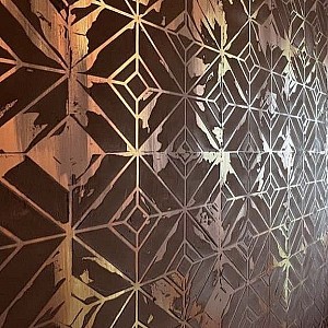 Трафарет - Квадро - Фотография интерьере 6